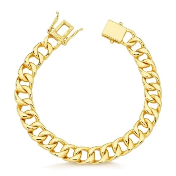 JOYAS PULSERA ELOS GRUMET baño de oro 18k