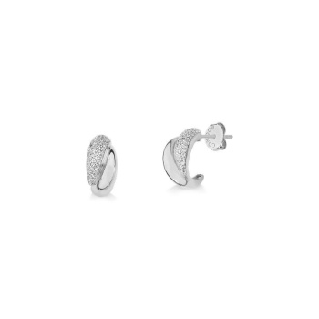 JOYAS CARAVANAS OVALADAS PLATA 925