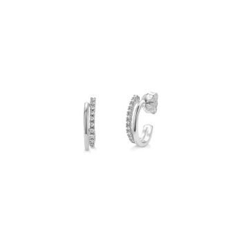 JOYAS CARAVANAS SLIM INCRUSTACIONES PLATA 925