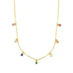 gargantilla con pidras de circonia