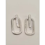 JOYAS CARAVANAS EAR JACKET LISO PLATA 925