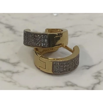 JOYAS CARAVANA CLICK CON 3 FILETES baño de oro 18k