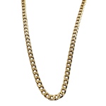 JOYAS GARGANTILLAS GRUMET baño de oro 18k