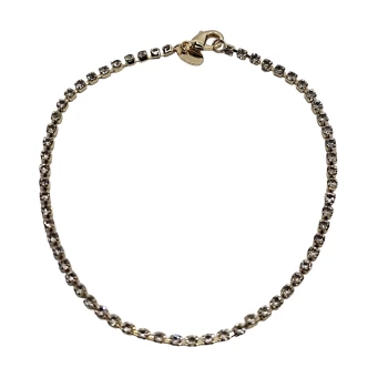 JOYAS PULSERA BERLOQ CON PIEDRAS 20 baño de oro 18k