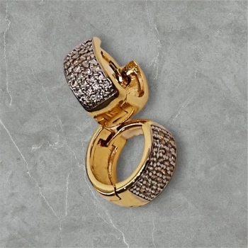 JOYAS CARAVANA CLICK CIRCONIAS baño de oro 18k